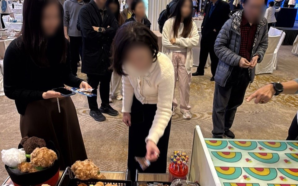 活動現場的氣墊球枱